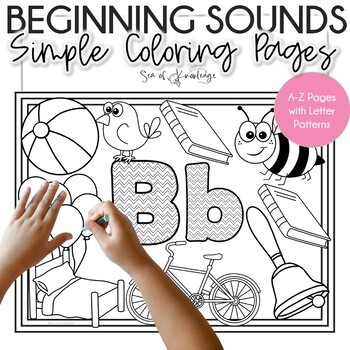 Alphabet coloring pages