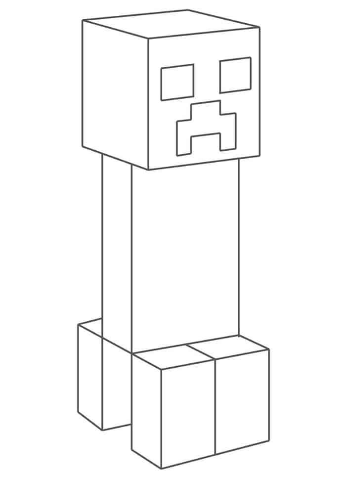 Creeper minecraft coloring pages minecraft coloring pages creeper minecraft monster coloring pages