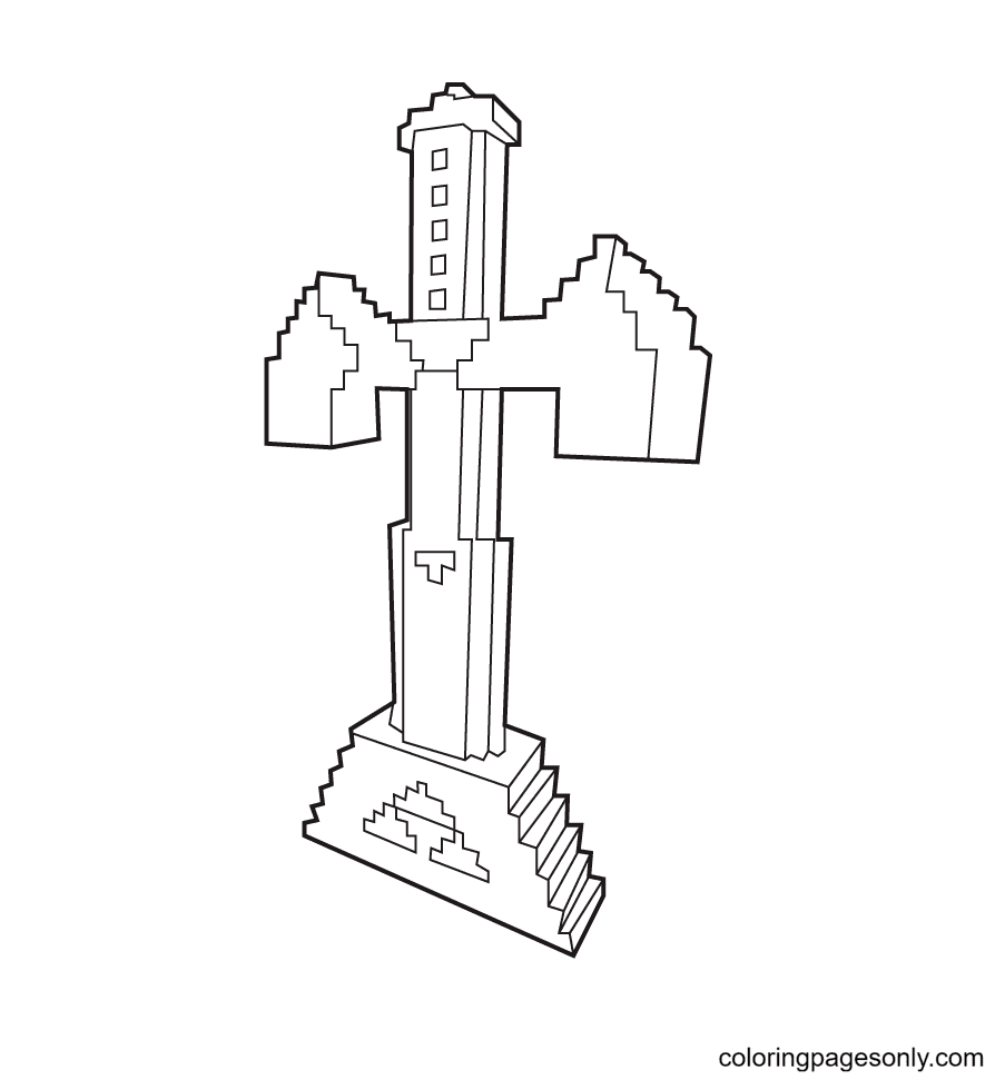 Sword coloring pages printable for free download