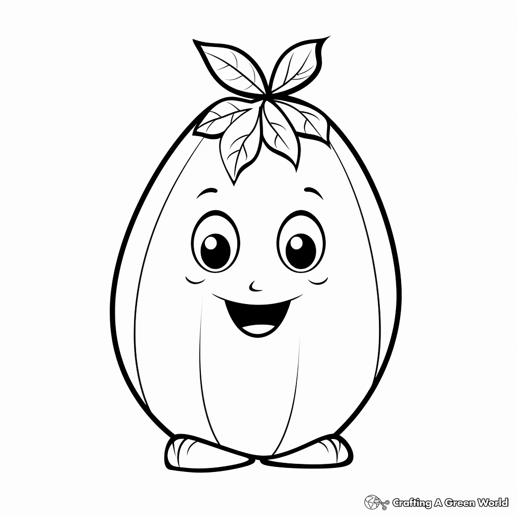 Acorn coloring pages