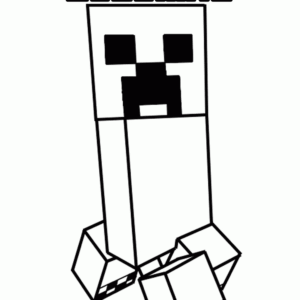 Minecraft coloring pages printable for free download