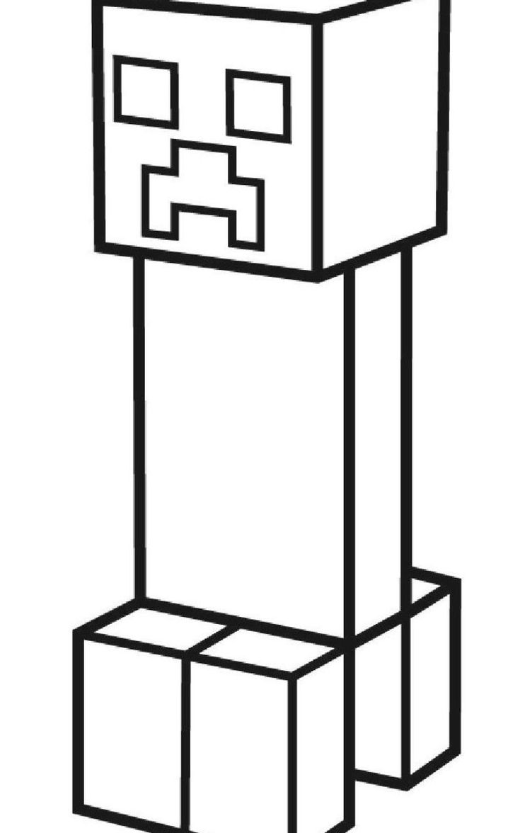 Minecraft creeper coloring pages printable minecraft coloring pages minecraft drawings creeper minecraft