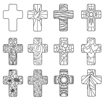 Cross coloring pages by lemonade galaxy tpt