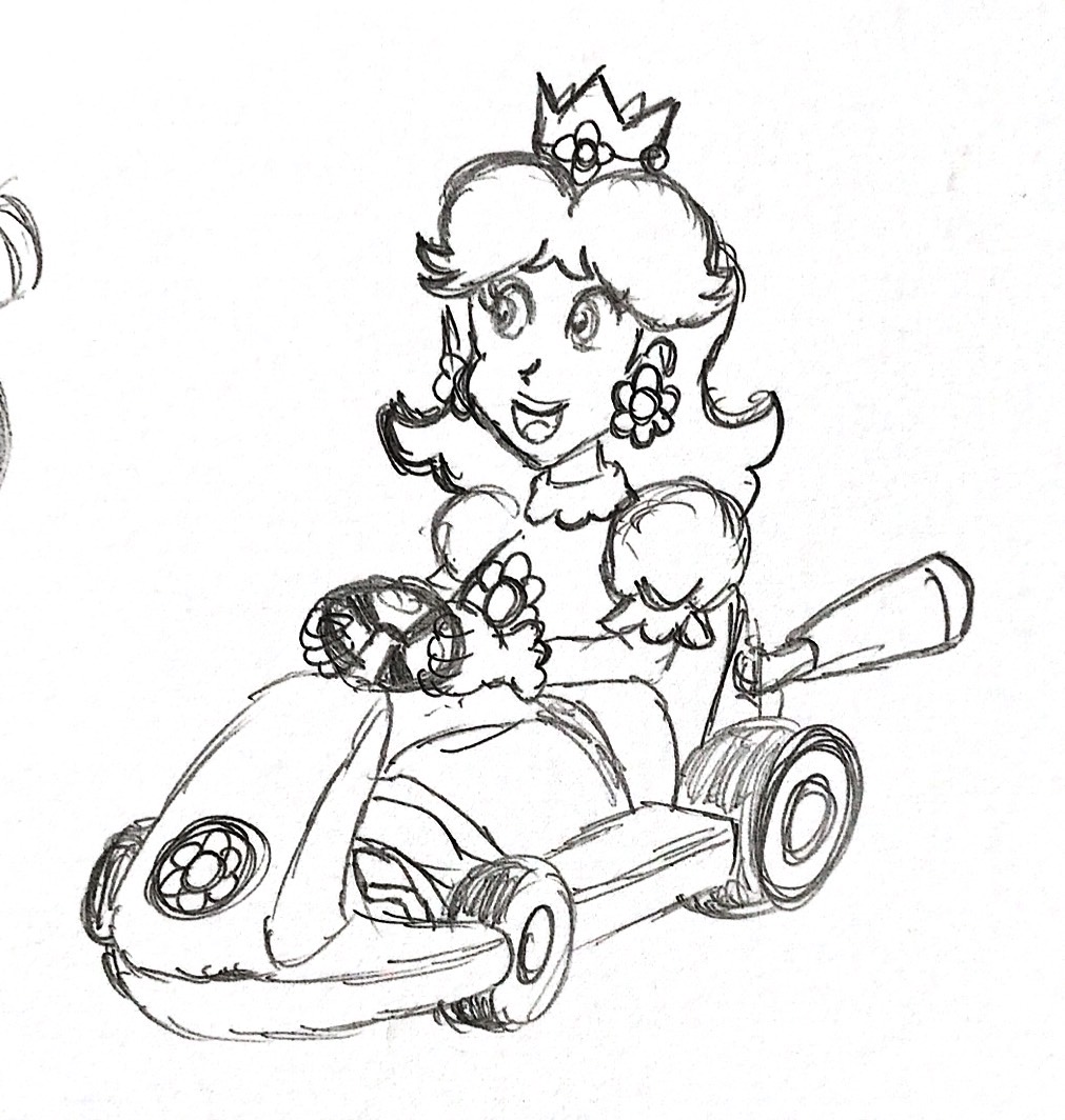 Karting with daisy by zefrenchm on