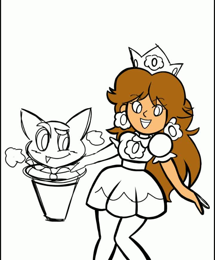 Daisy and tatanga art dump mario amino