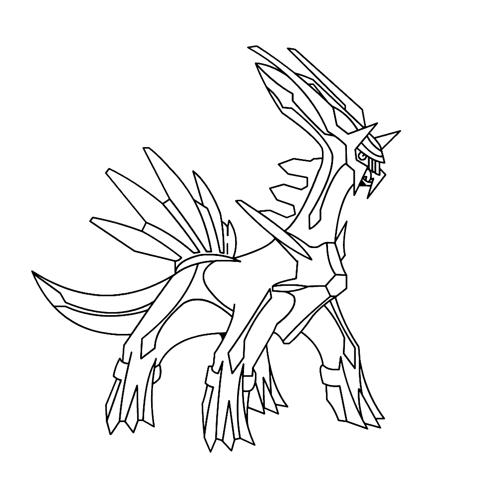 Leuk voor kids â dialga colorear pokemon dibujos para colorear pokemon solgaleo pokemon