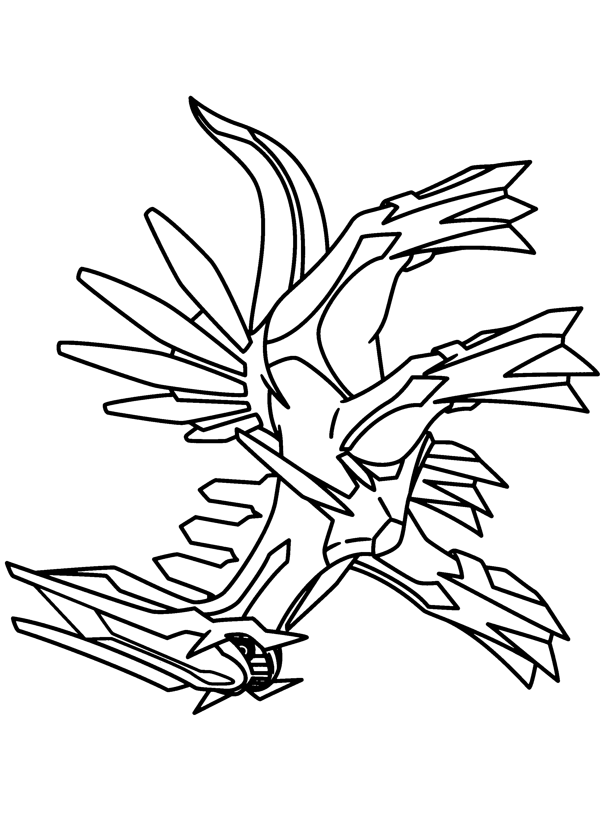 Pokemon dialga coloring pages