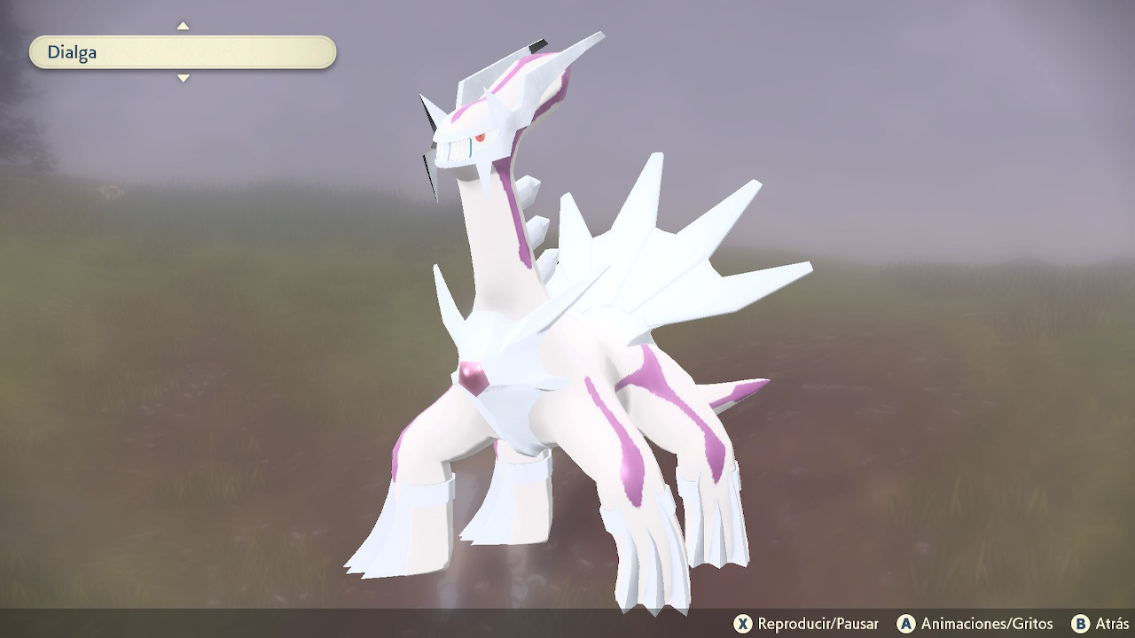 Palkia and dialga change color pokãmon legends arceus mods