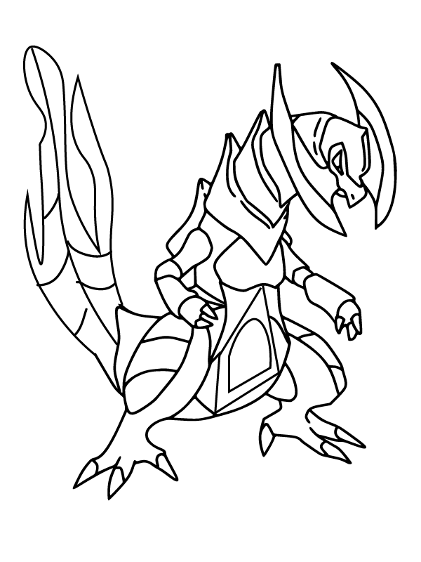 Pokemon mega evolution coloring pages printable for free download