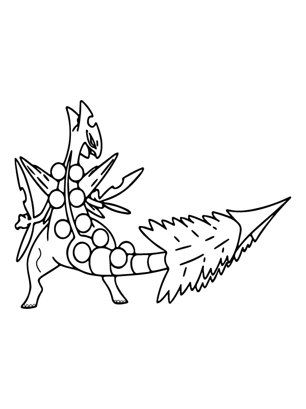 Pokemon mega evolution coloring pages printable for free download