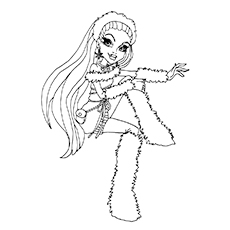 Top monster high coloring pages for your little ones