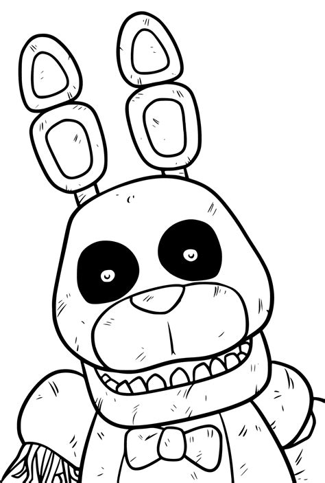 Bonny five nights at freddys louring pages