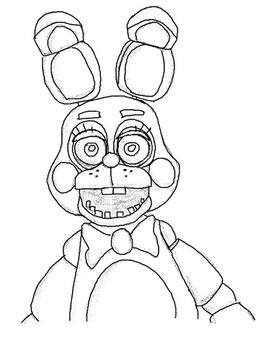 Animatronics coloring pages to print and color