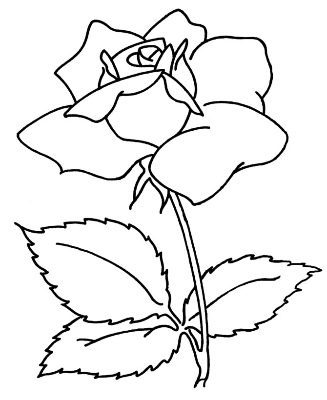 Kids under flowers coloring pages