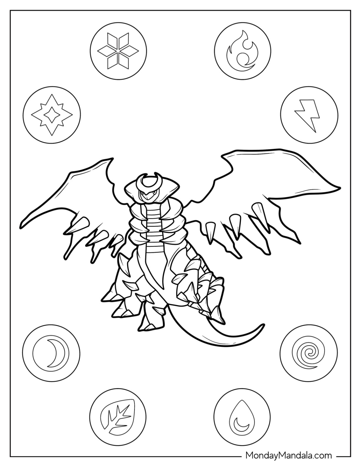 Legendary pokemon coloring pages free pdf printables