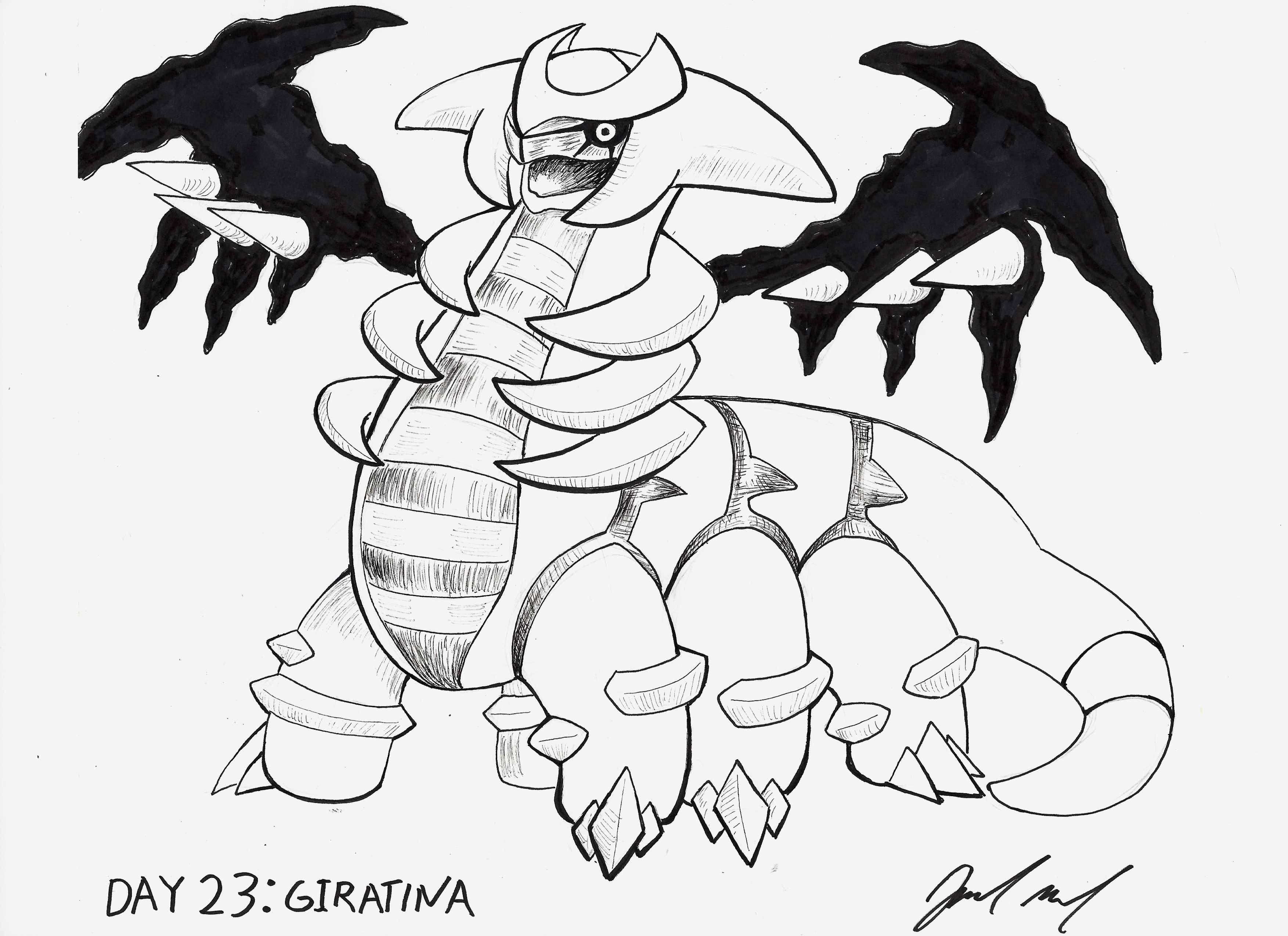 Pokemonthinktober day giratina in the shadows in the inverse of our reality lurks one who would stand in defiance of its creator from the idea alone its pretty cool but its