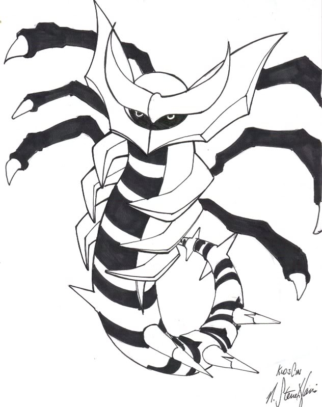 Giratina by n steven harris in greg daes con jobs ic art gallery room