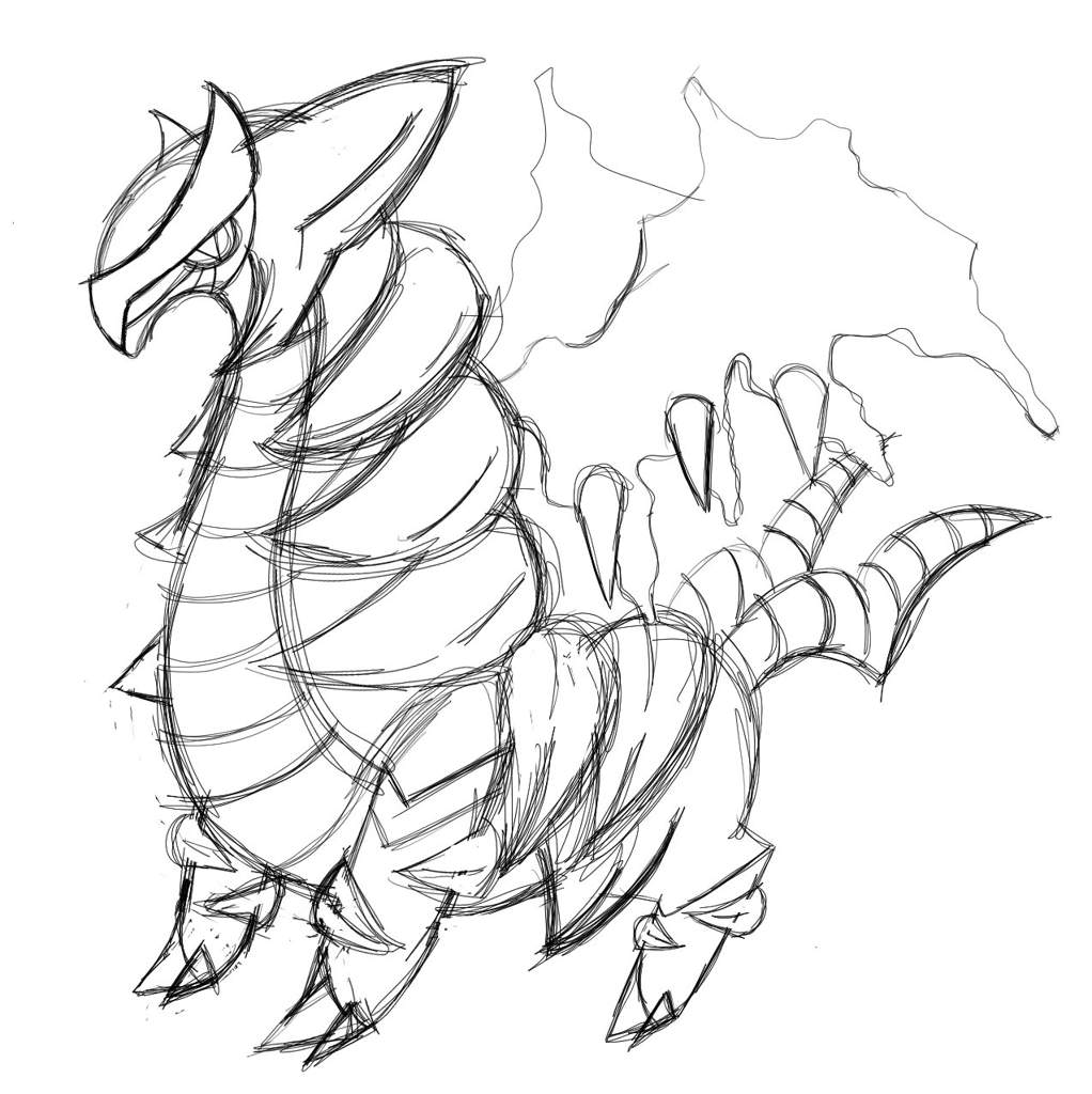 Giratina scolipede pokãmon amino