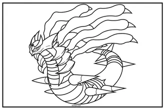 Legendary pokãmon coloring pages