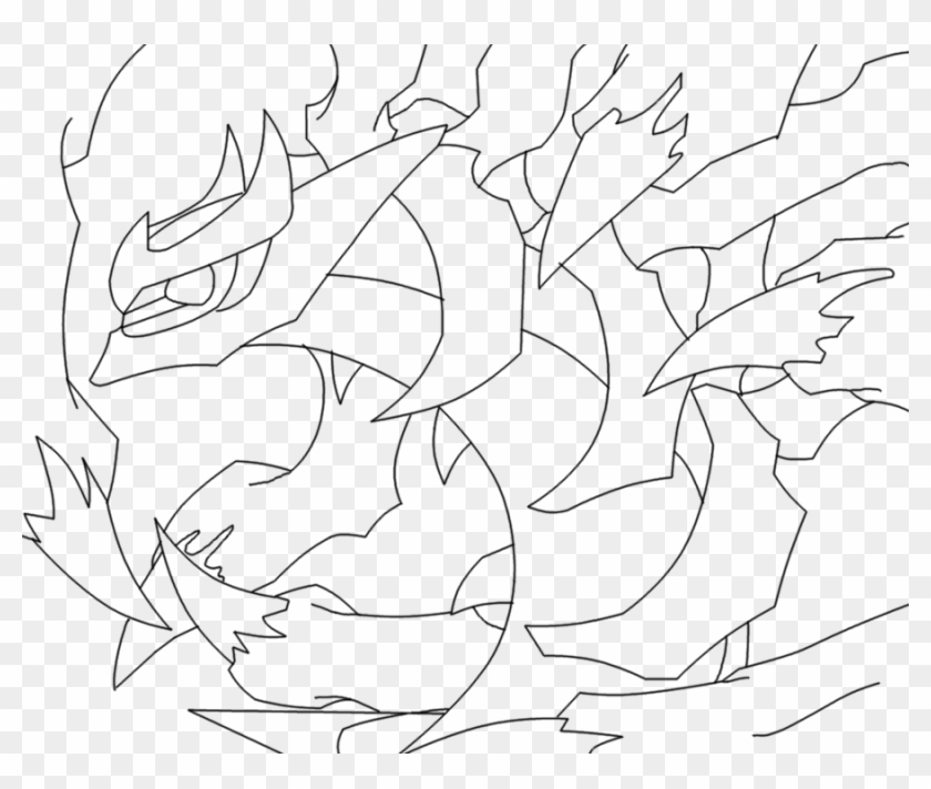 Giratina coloring page