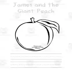 James and the giant peach book panion packet for kindergarten by teach simple