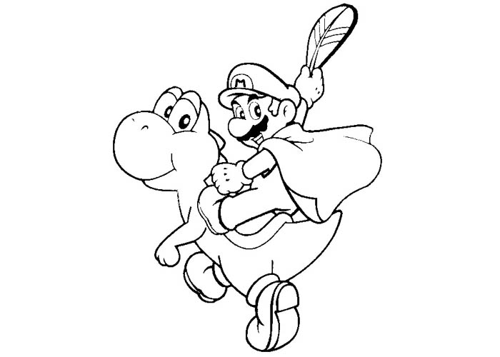 Mario koopa troopa coloring pages
