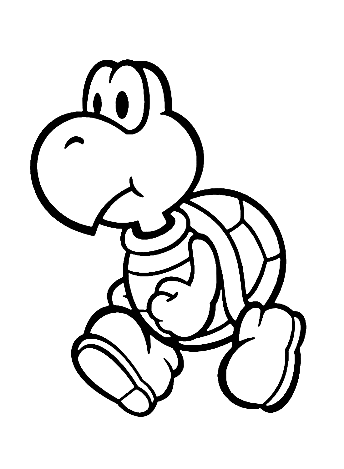 Koopa troopa coloring pages