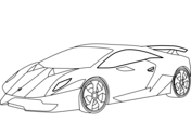 Lamborghini coloring pages free coloring pages