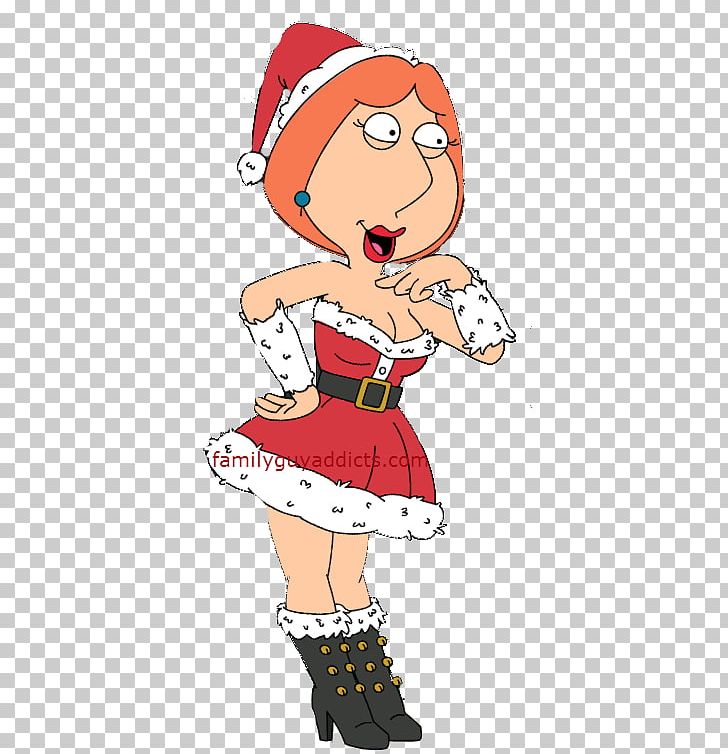 Lois griffin santa claus meg griffin a very special family guy freakin christmas griffin family png