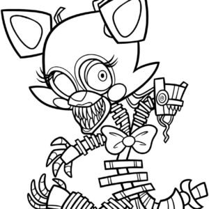 Five nights at freddys fnaf coloring pages printable for free download