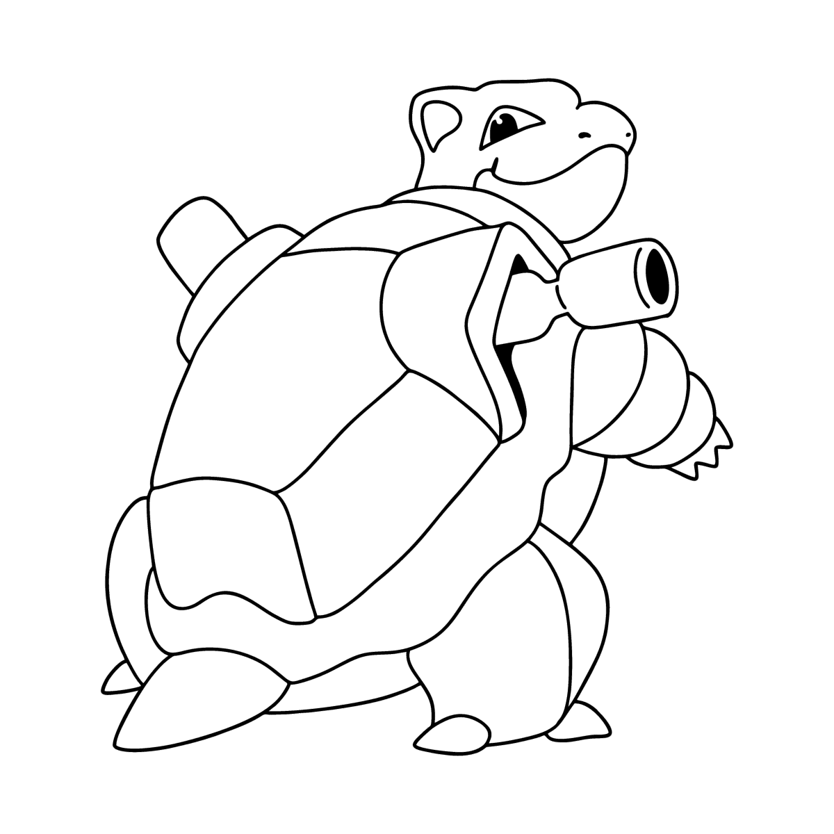 Pokãmon go blastoise coloring page â online and print for free