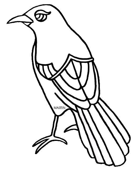 United clip art by phillip martin state bird of mississippi