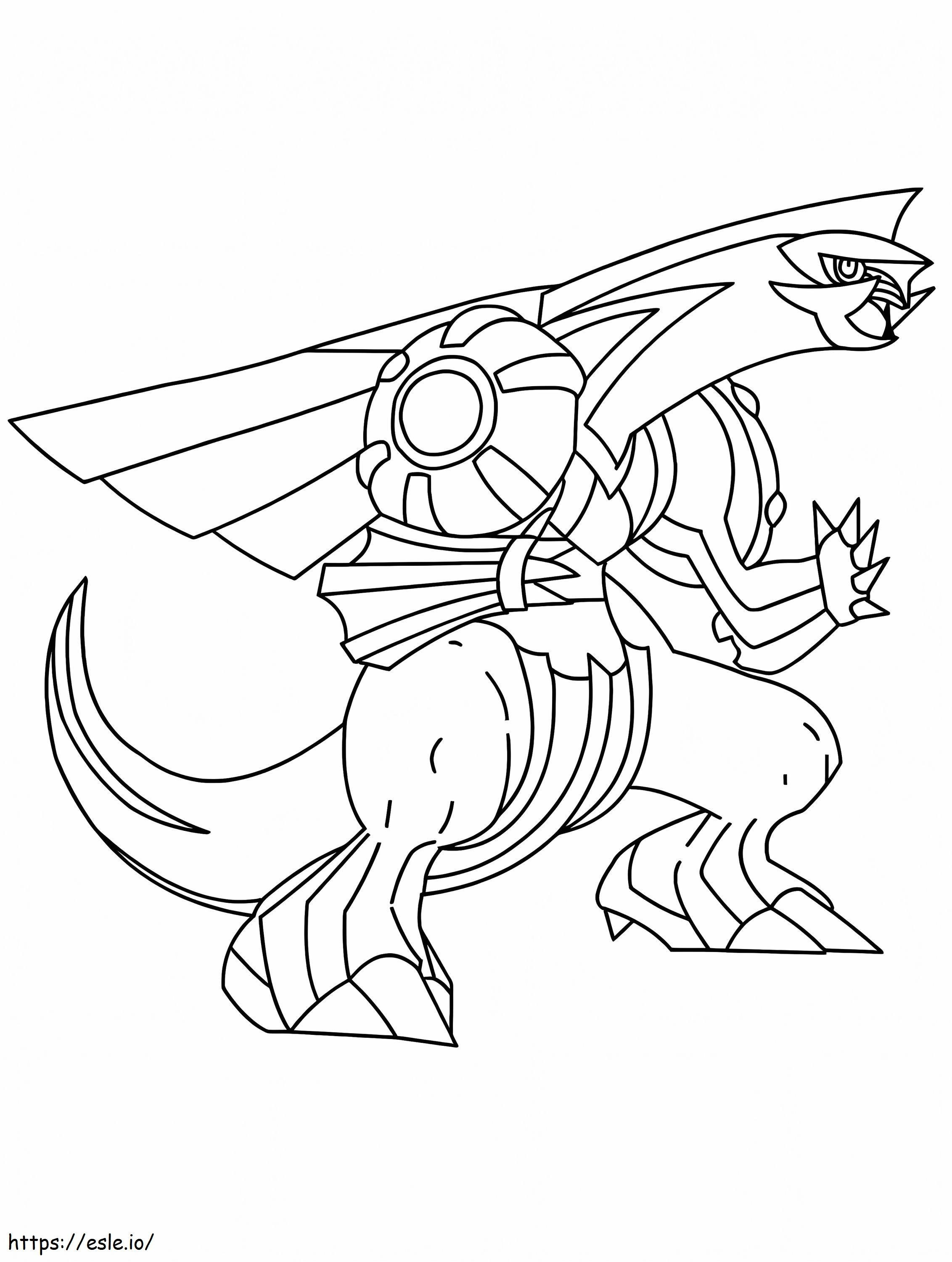 Palkia legendary pokemon coloring page