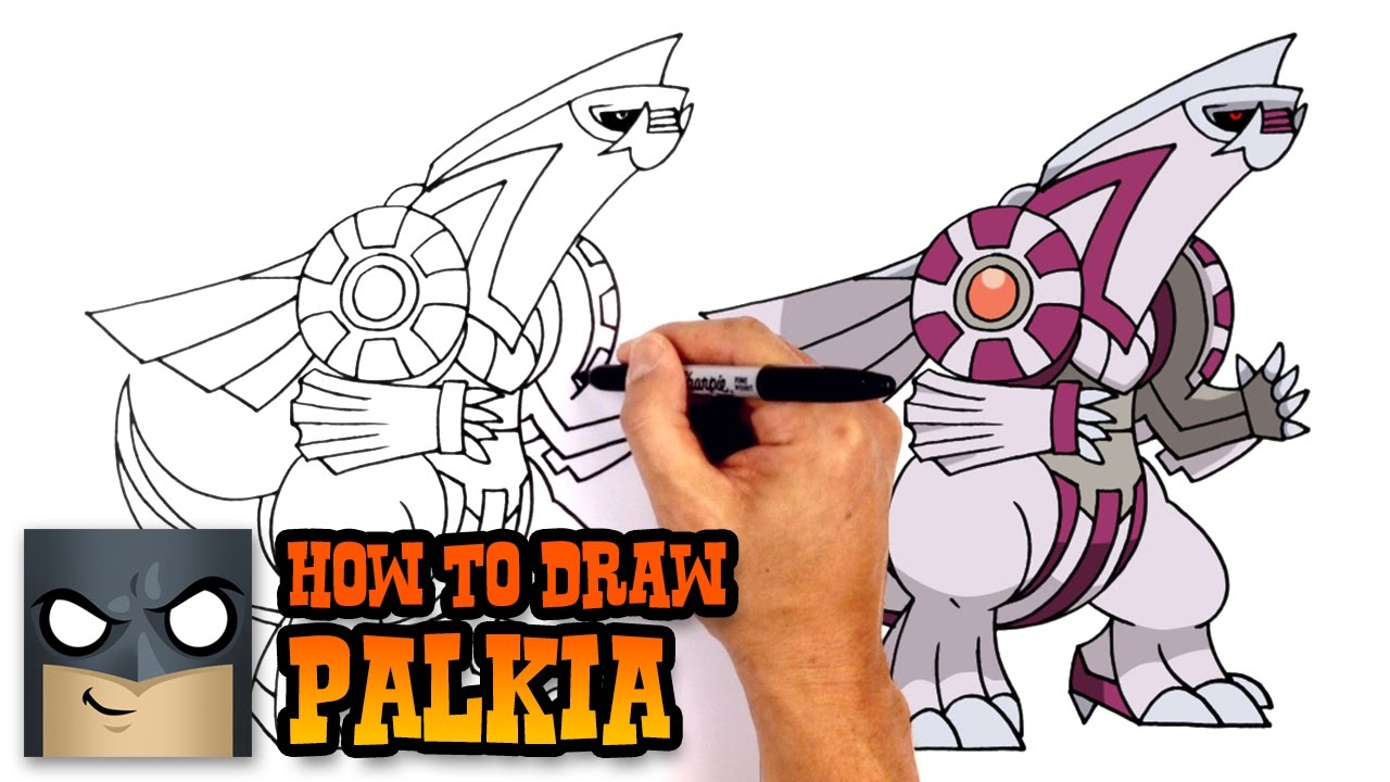How to draw palkia pokeon