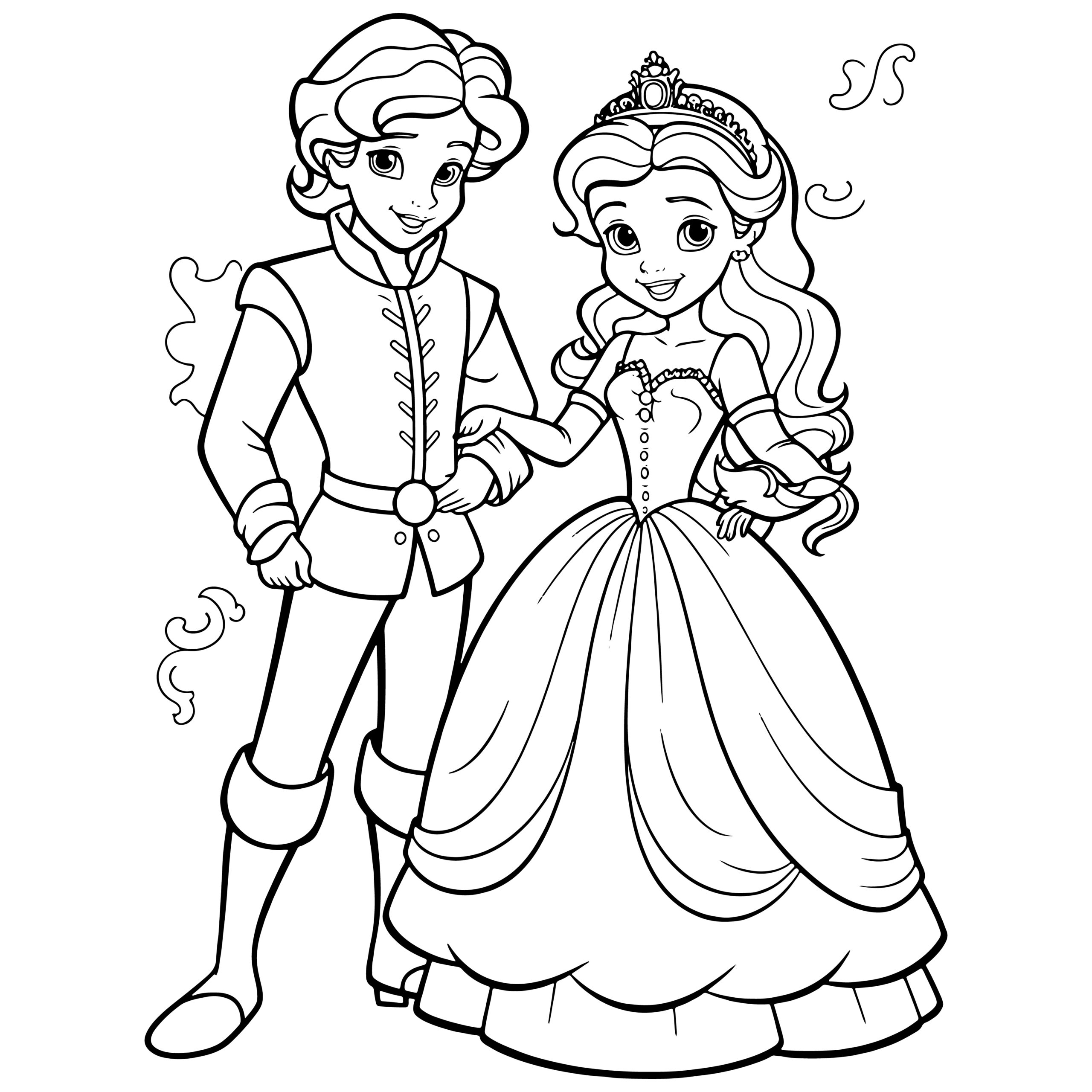 My prince princess coloring book for girls and boys made by teachers