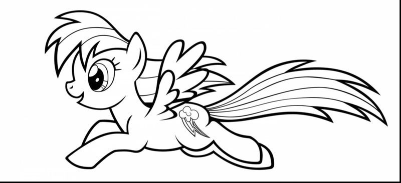 The beautiful rainbow dash coloring pages pdf