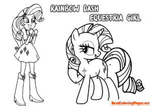 My little pony coloring pages