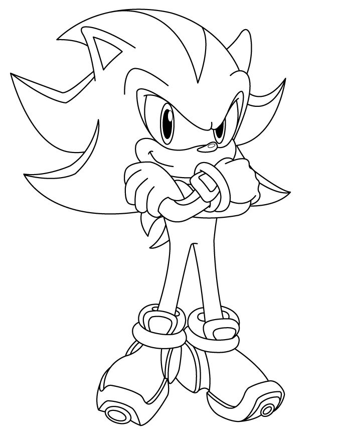 Super shadow coloring pages pãginas para colorir shadow the hedgehog pintar e colorir