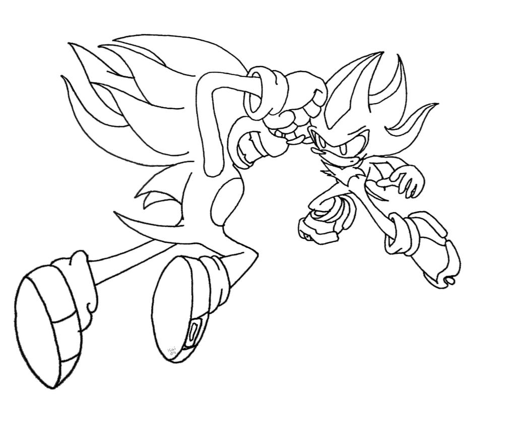 Sonic vs shadow