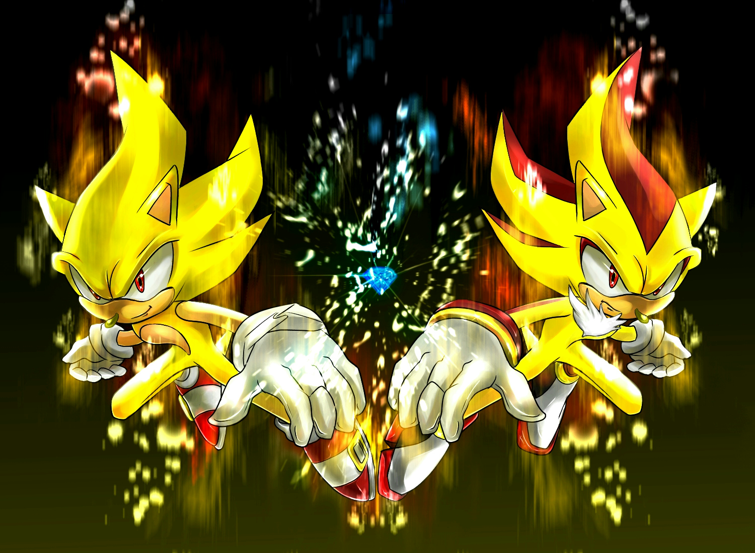 Super sonic and super shadow by ka