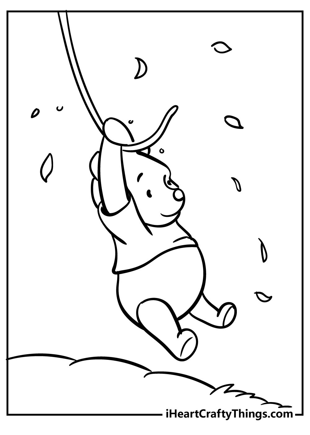 Winnie the pooh coloring pages free printables