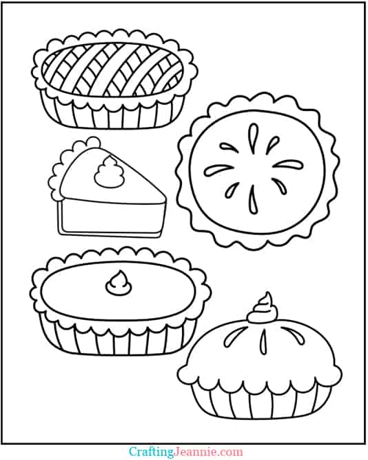 Free thanksgiving coloring pages