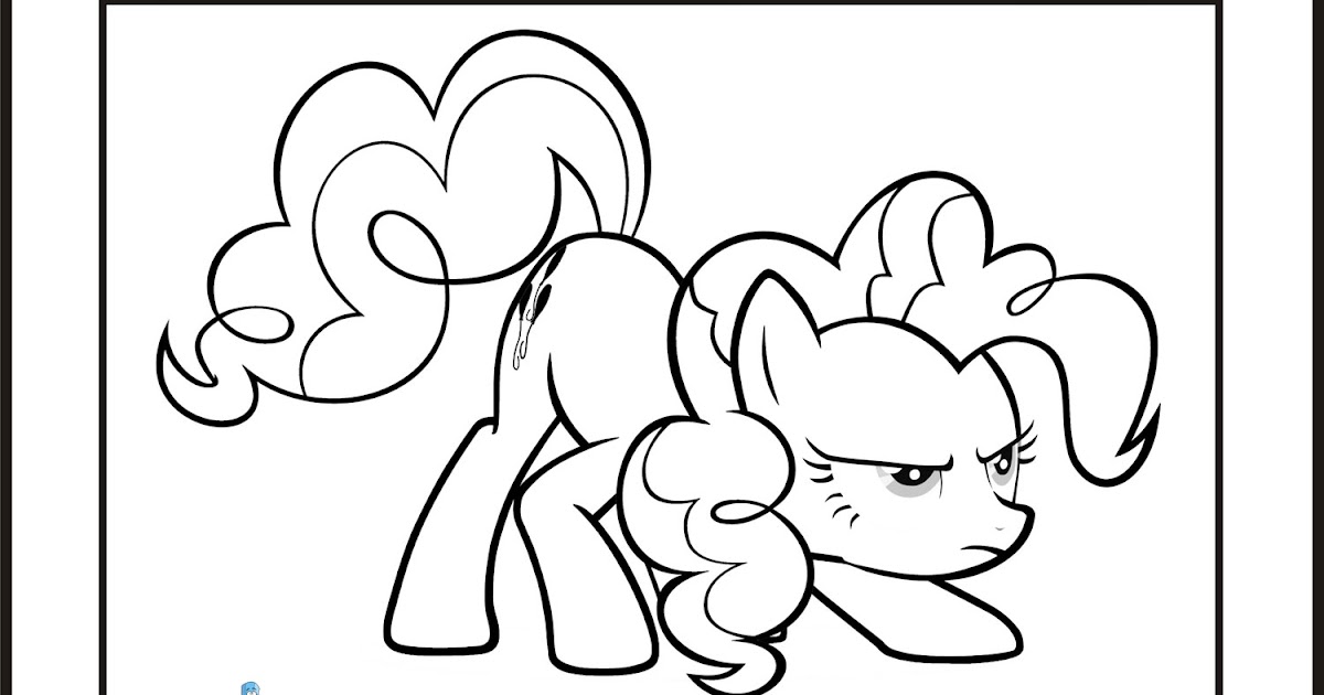 My little pony pinkie pie coloring pages team colors