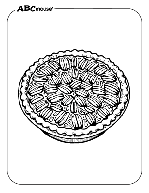 Free thanksgiving dinner printable coloring pages for kids