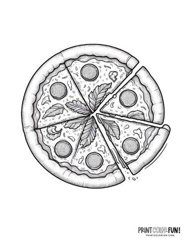 Get creative with pizza clipart coloring pages a guide to fun educational activities at