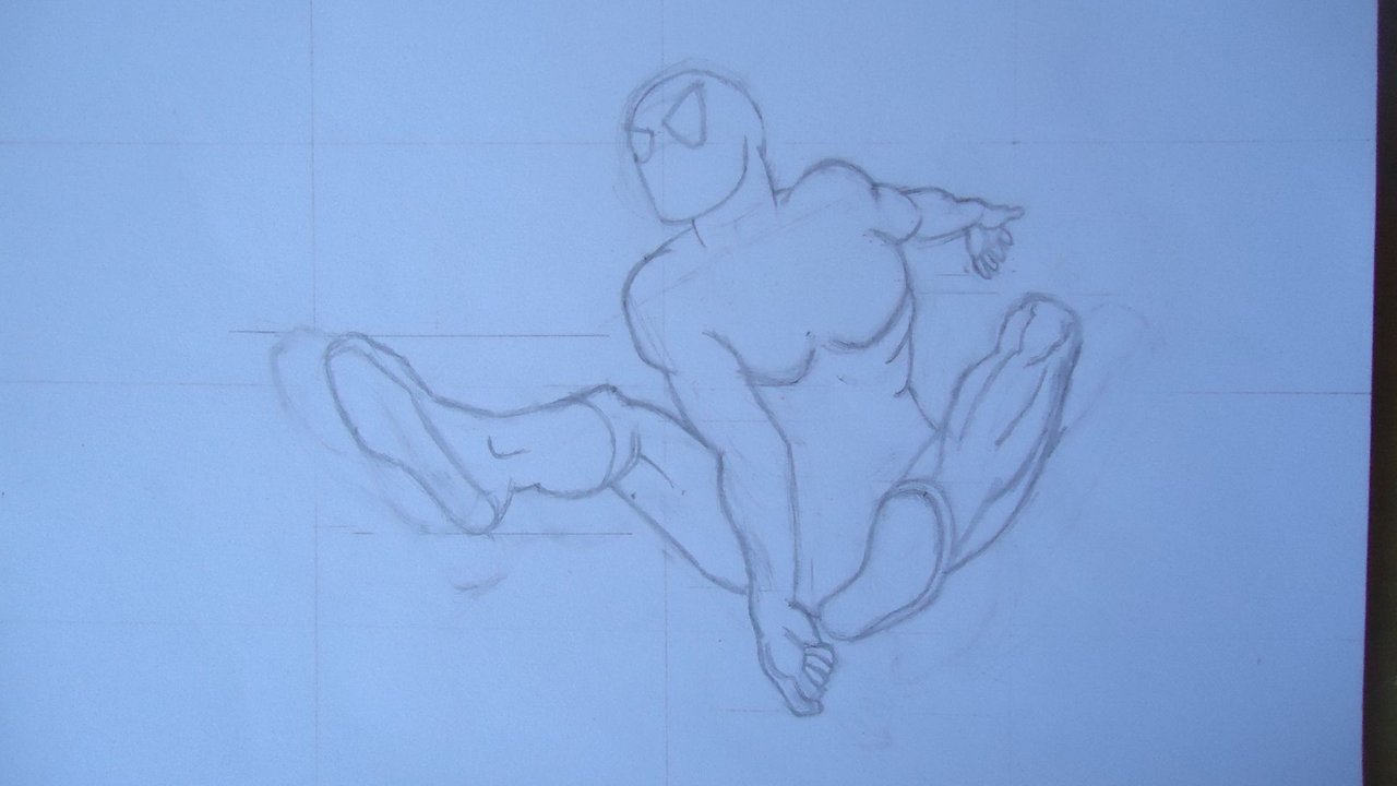 Engesp tutorial drawing and coloring spiderman tutorial dibujando y coloreando a spiderman