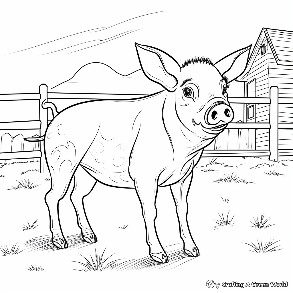 Pig coloring pages