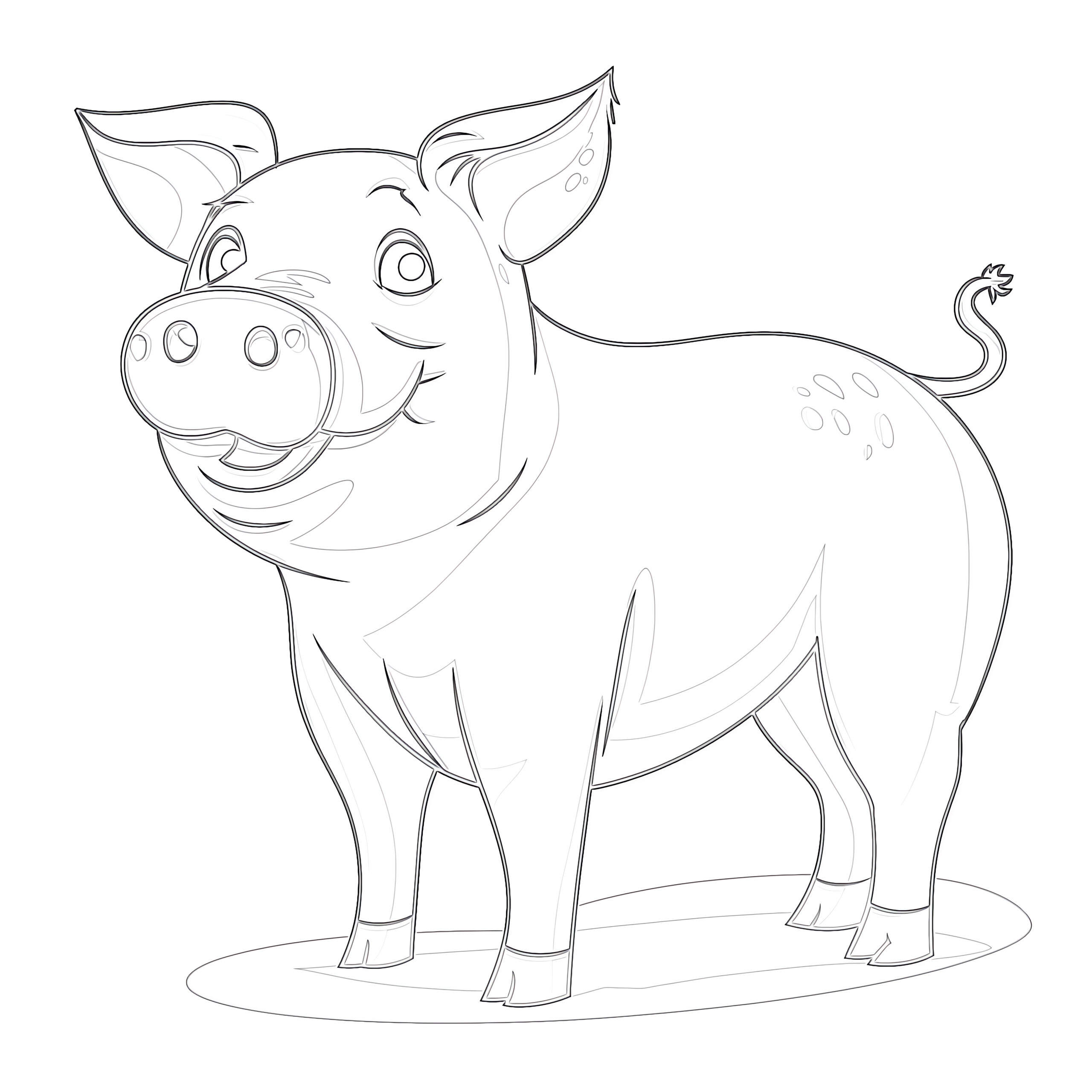 Free pig coloring page coloring pages mimi panda