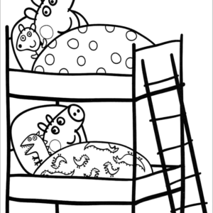 Peppa pig coloring pages printable for free download