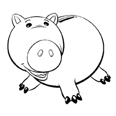 Piggy bank coloring pages for your little ones